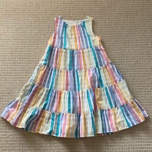 JCrew tiered dress, size 8